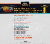 12. ULUSLARARASI TRT BELGESEL ÖDÜLLERİ YARIŞMASI