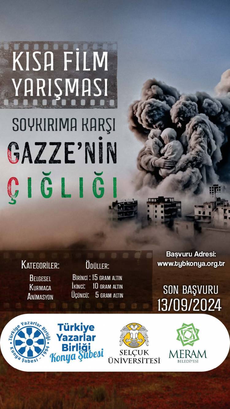 Kısa Film Yarışması: Soykırıma Karşı Gazze'nin Çığlığı