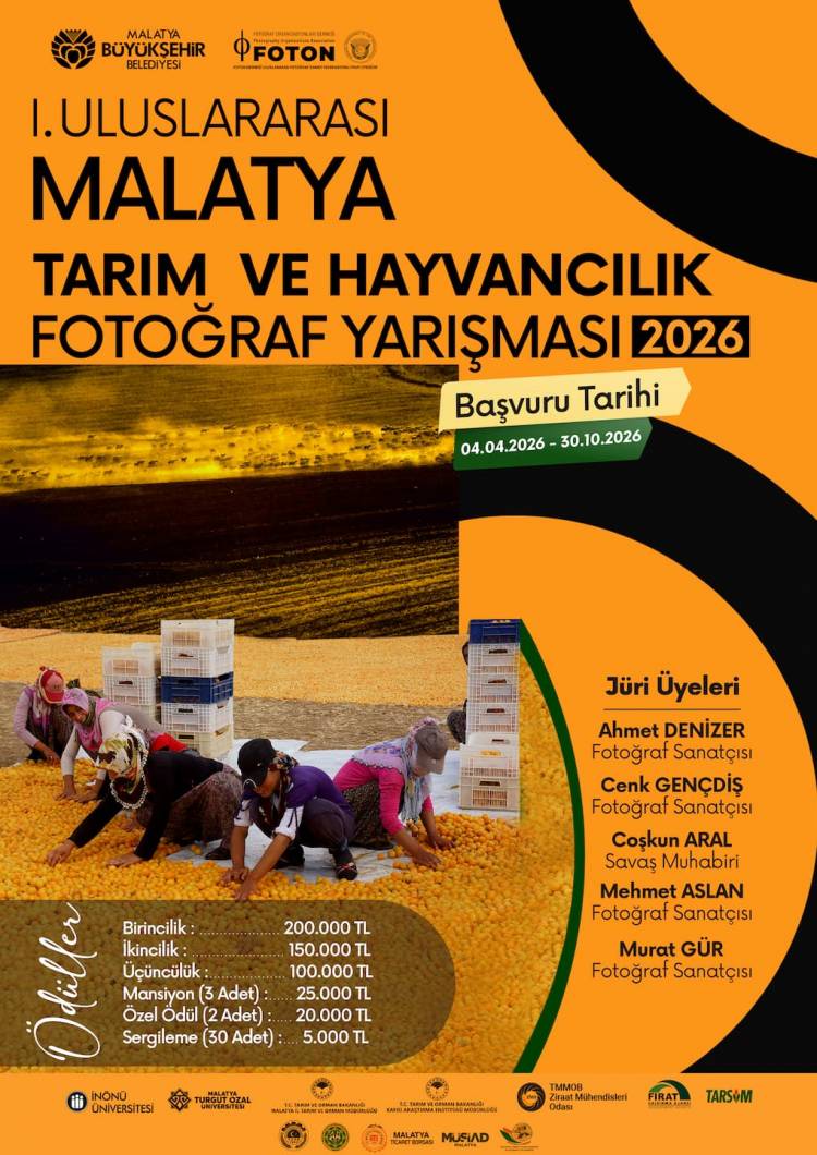 I. Uluslararası Tarım ve Hayvancılık Fotoğraf Yarışması (2026)