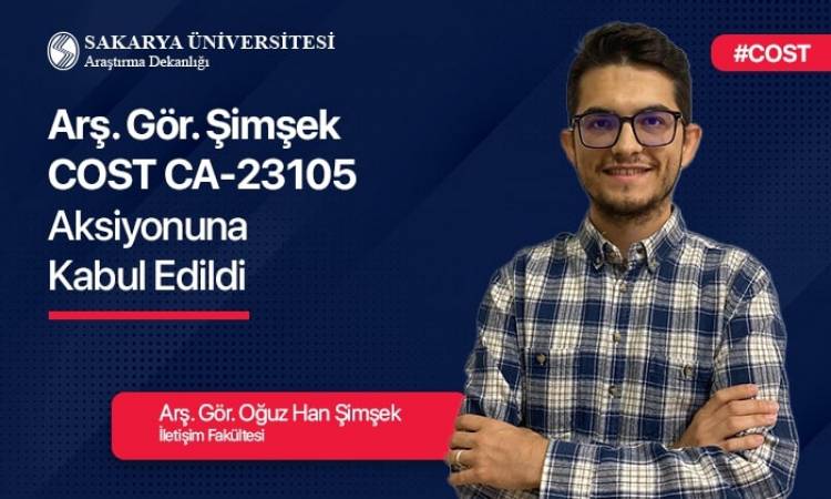 Arş.Gör. Şimşek, Avrupa’nın Çok Dillilik ve Medya Projesinde Türkiye’yi Temsil Edecek